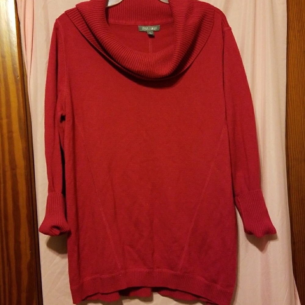 Cowl neck sweater